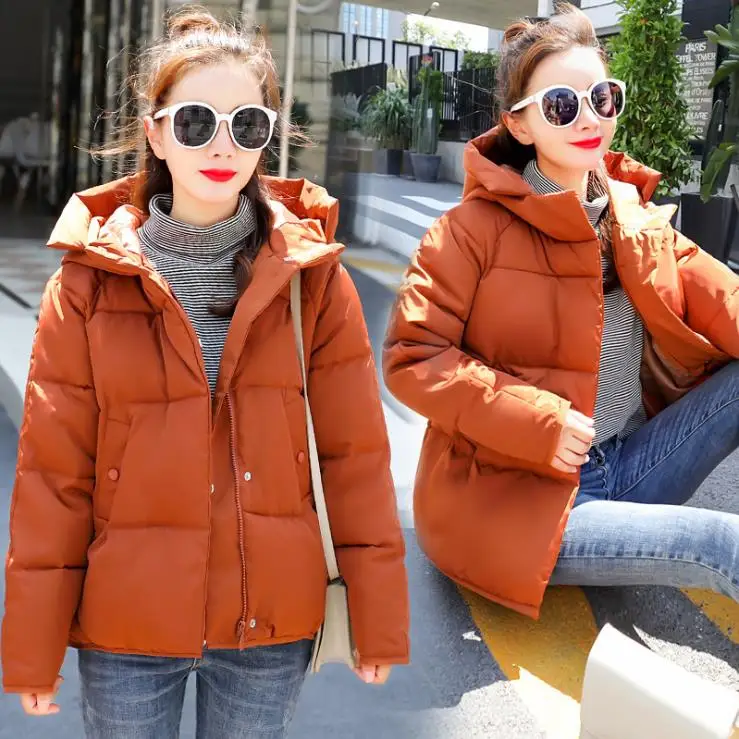 Kawaii Parka Women Bubble Coat Winter Puffer Jacket Short Parka Zipper Thick Hooded Winter Jacket Tops Sherpa Hooded Dwon Coat
Kawaii Parka Women Bubble Coat Winter Puffer Jacket Short Parka Zipper Thick Hooded Winter Jacket Tops Sherpa Hooded Dwon Coat