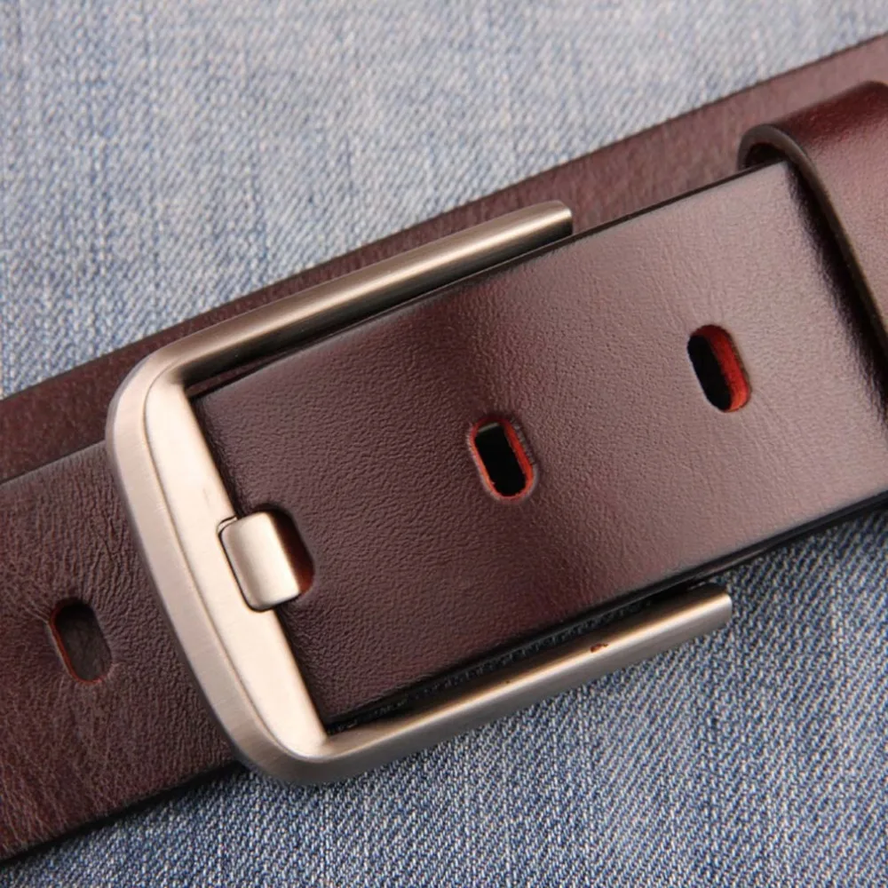 FAJARINA New Arrival Pure Genuine Leather Strap Belts Alloy Buckle Metal Fancy Vintage Jeans Cowhide Belt for Men 2017 N17FJ199 |