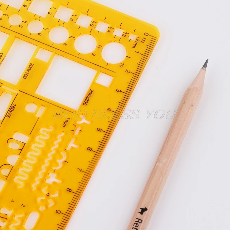 23 Styles K Resin Professional Universal Furniture Construction Architectural Template Ruler Drawing Stencil Measuring Tool
23 Styles K Resin Professional Universal Furniture Construction Architectural Template Ruler Drawing Stencil Measuring Tool