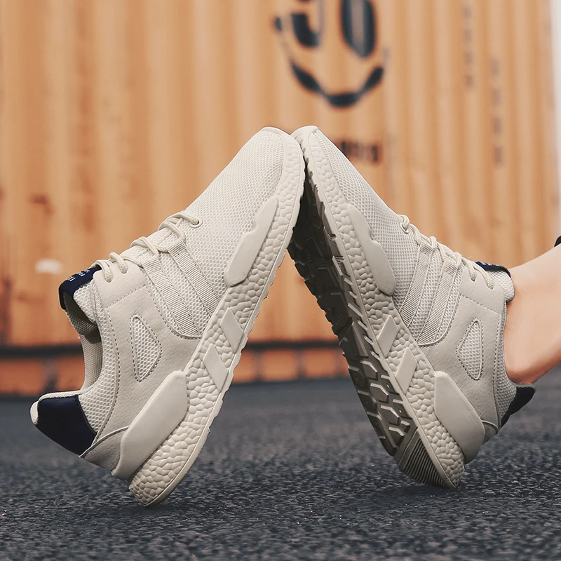 Summer Shoes Men Mesh Breathable Shoes White Comfortable Fashion Casual Sneakers Man Lace-up Zapatillas Hombre Mujer New Design
Summer Shoes Men Mesh Breathable Shoes White Comfortable Fashion Casual Sneakers Man Lace-up Zapatillas Hombre Mujer New Design