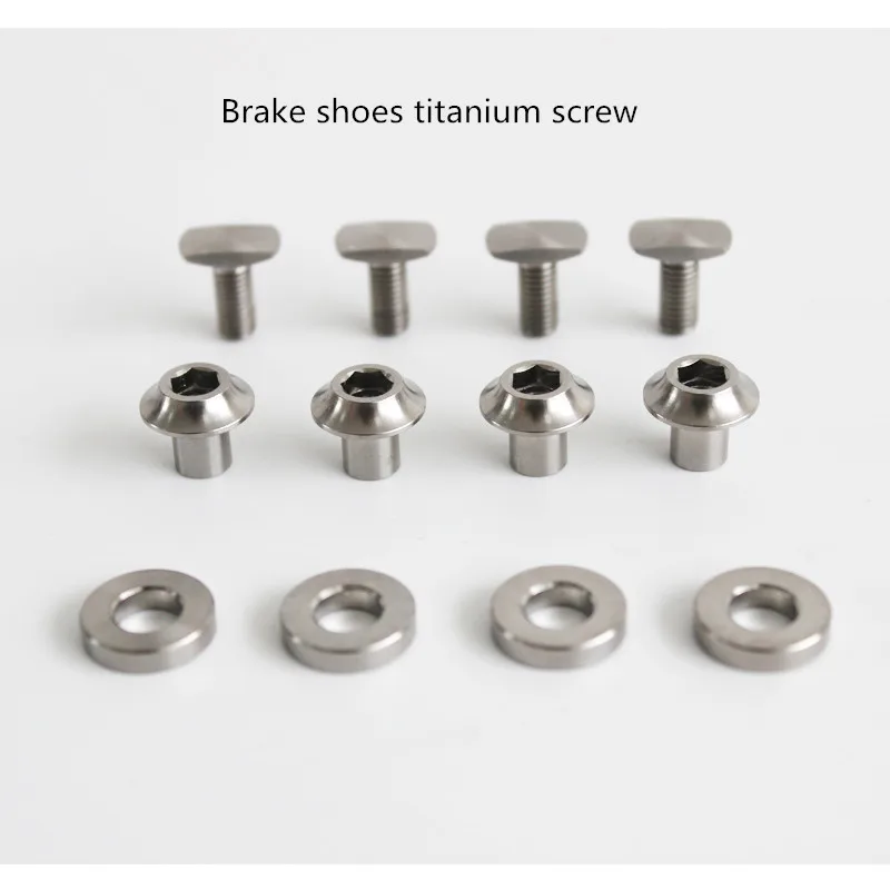 Folding bicycle brake shoe titanium screw for brompton brake screw ultralight
Folding bicycle brake shoe titanium screw for brompton brake screw ultralight