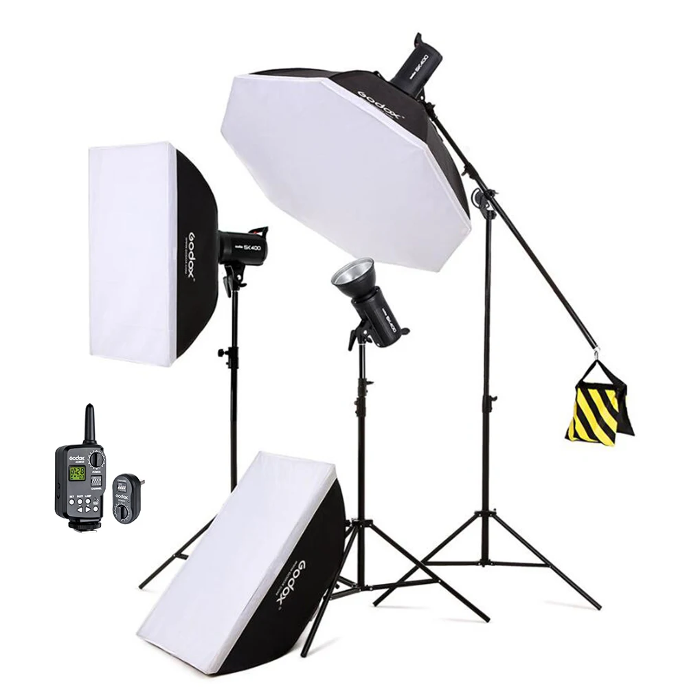 Hot Godox SK400 3x 400W 1200W Photo Studio Flash Lighting,Softbox & Light Stand & Studio Boom Arm Top Light Stand
Hot Godox SK400 3x 400W 1200W Photo Studio Flash Lighting,Softbox & Light Stand & Studio Boom Arm Top Light Stand