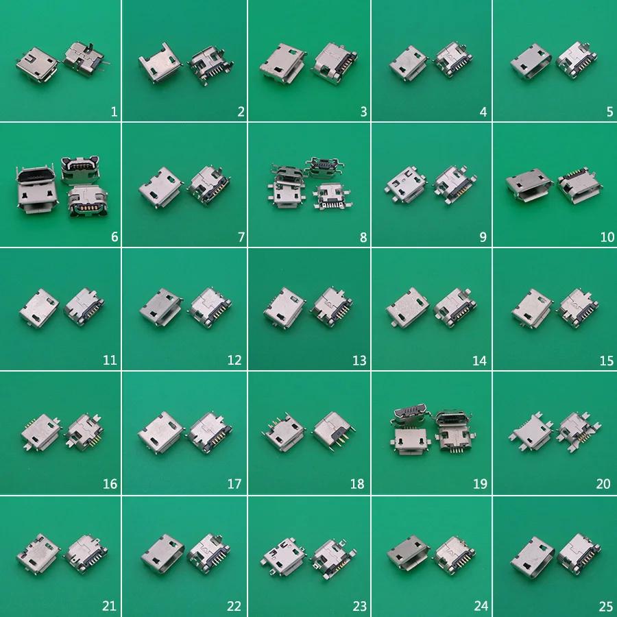25 моделей 2500 шт. 5-контактный разъем Micro USB, хвостовой разъем для зарядки V8, разъем для Samsung HTC Lenovo ZTE, телефона, планшета, ПК
25 моделей 2500 шт. 5-контактный разъем Micro USB, хвостовой разъем для зарядки V8, разъем для Samsung HTC Lenovo ZTE, телефона, планшета, ПК