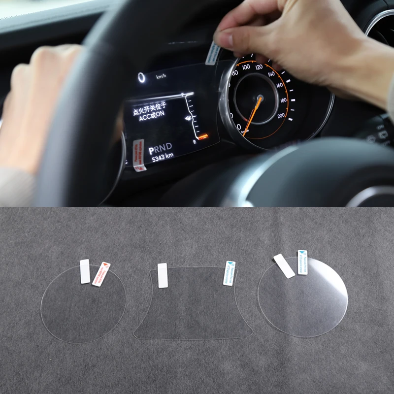 3Pcs/set Car accessories GPS Navigation DashBoard Screen Nanofilm Protection Film For Jeep Wrangler JL 2018+ Car Sticker
3Pcs/set Car accessories GPS Navigation DashBoard Screen Nanofilm Protection Film For Jeep Wrangler JL 2018+ Car Sticker
