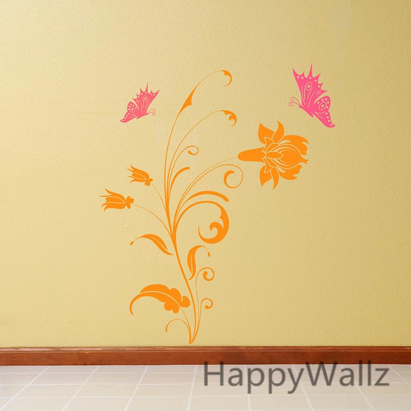 Butterfly Flowers Wall Sticker 3D Flower Butterfly Wall Decal DIY Vinyl Flower Decors Flower Wallpaper F30
Butterfly Flowers Wall Sticker 3D Flower Butterfly Wall Decal DIY Vinyl Flower Decors Flower Wallpaper F30