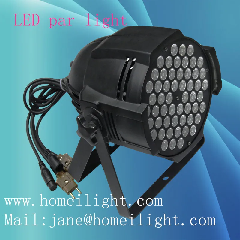 Светодиодный светильник светодиодный sgate par для дискотеки RGB 54*3 Вт | Освещение
