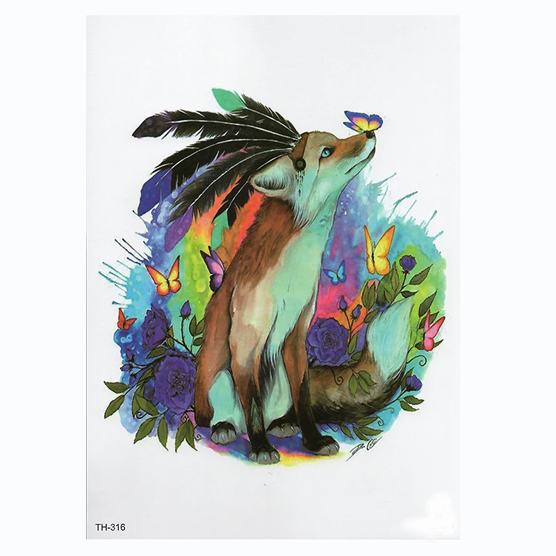 Waterproof Temporary Tattoo Sticker Samll Arm Sleeve Tattoo Fox Animal Full Flower Tatoo Body Art Tattoo
Waterproof Temporary Tattoo Sticker Samll Arm Sleeve Tattoo Fox Animal Full Flower Tatoo Body Art Tattoo