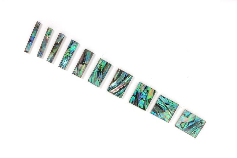 1Set (10pcs) Electric Guitar Fretboard Inlay Fingerboard Shark Fin Rectangular mosaic or Flower basin mosaic
1Set (10pcs) Electric Guitar Fretboard Inlay Fingerboard Shark Fin Rectangular mosaic or Flower basin mosaic
