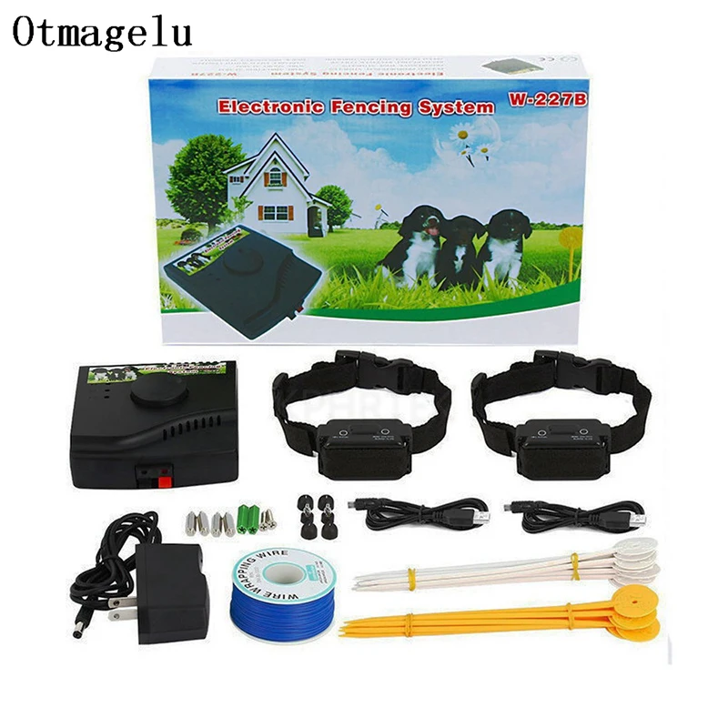 Pet Fence In-Ground Electric Dog Fence Rechargeable Electric Dog Training Collar Receivers Pet Containment System W-227B For Dog
Pet Fence In-Ground Electric Dog Fence Rechargeable Electric Dog Training Collar Receivers Pet Containment System W-227B For Dog