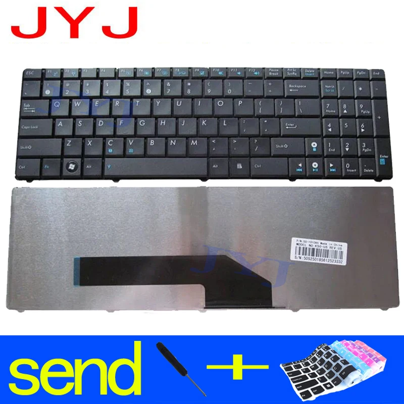 Laptop Keyboard for ASUS K50 K50I K50IJ K50C K50AB K50AD K50AF K50IN P50 P50IJ RU Send a transparent protective film
Laptop Keyboard for ASUS K50 K50I K50IJ K50C K50AB K50AD K50AF K50IN P50 P50IJ RU Send a transparent protective film