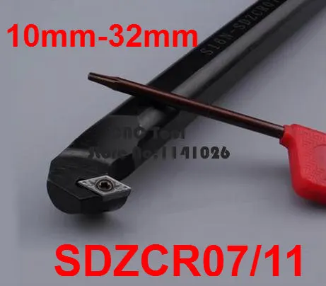 1PCS 8mm 10mm 12mm 16mm 20mm 25mm S12M-SDZCR07 S16Q-SDZCR11 SDZCR07 SDZCR11 SDZCL07/11 the Right/Left Hand CNC Turning tools
1PCS 8mm 10mm 12mm 16mm 20mm 25mm S12M-SDZCR07 S16Q-SDZCR11 SDZCR07 SDZCR11 SDZCL07/11 the Right/Left Hand CNC Turning tools