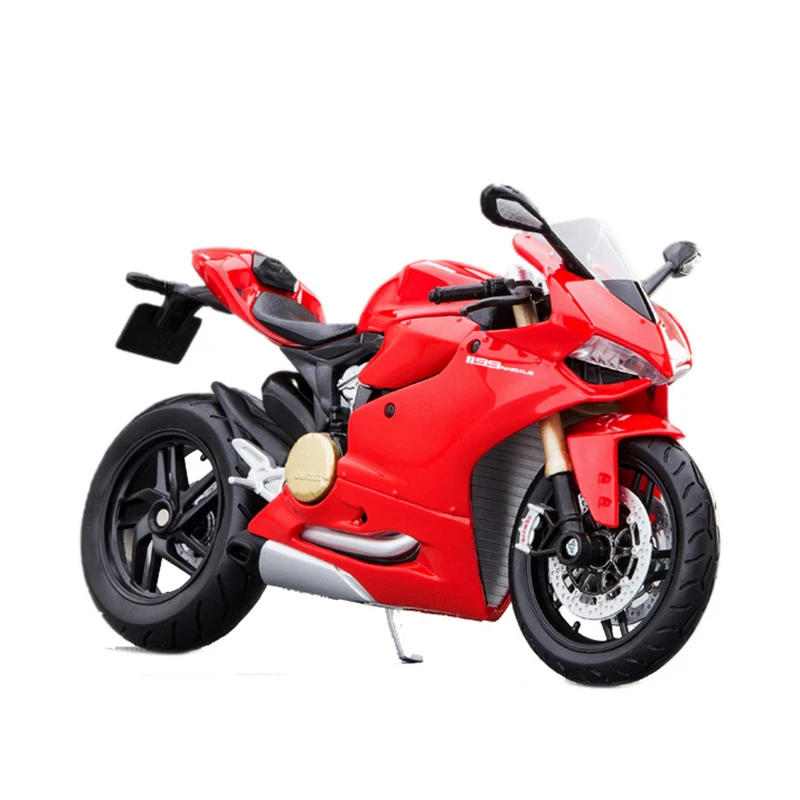 MAISTO Motorcycle Model Ducati 1199 Red 1:12 scale Motorcycle Diecast Metal Bike Miniature Race Toy For Gift Collection
MAISTO Motorcycle Model Ducati 1199 Red 1:12 scale Motorcycle Diecast Metal Bike Miniature Race Toy For Gift Collection