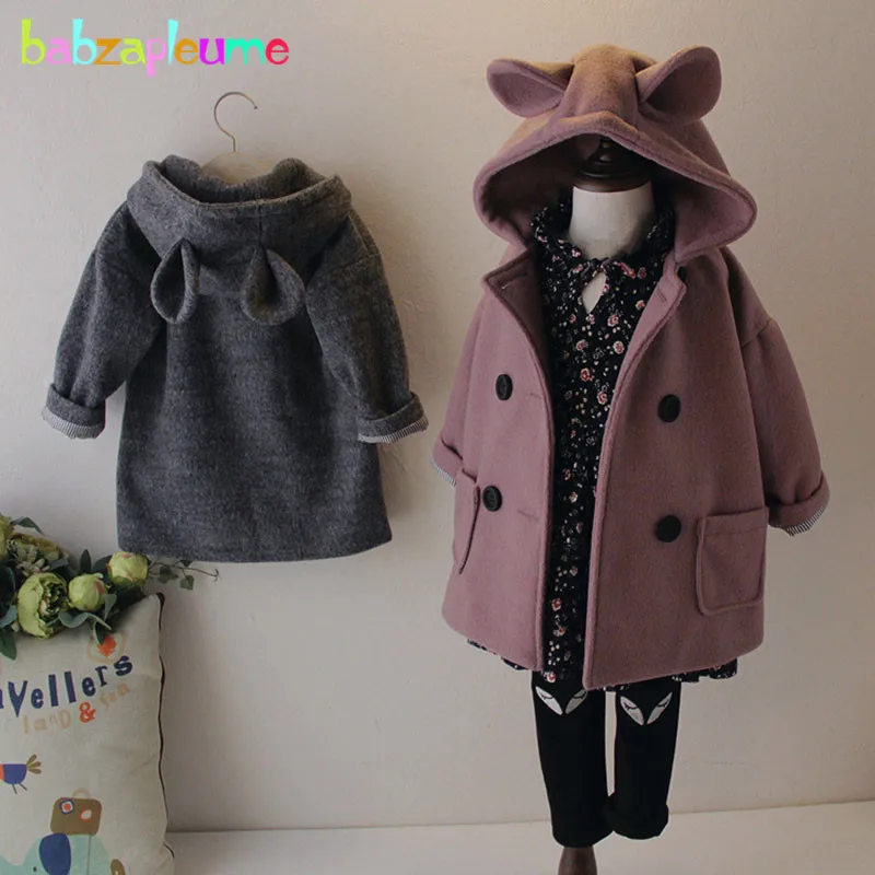 2018 Autumn Winter Korean Baby Girls Jackets Cute Hooded Wool Coats For Kids Clothes Infant Outerwear Children Clothing BC1655
2018 Autumn Winter Korean Baby Girls Jackets Cute Hooded Wool Coats For Kids Clothes Infant Outerwear Children Clothing BC1655