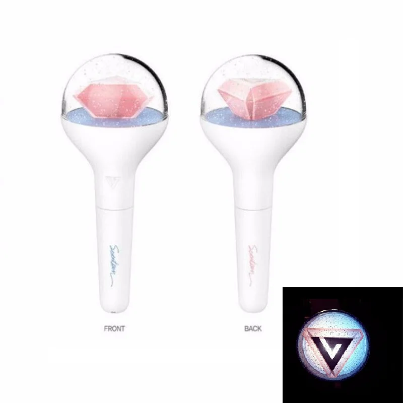 

Светодиодный ная лампа Kpop Stick концертный фонарь Ver.3 Seventeen/Got7/EXO/BAP/Super Junior/IKON/Want one Light stick, светильник в подарок