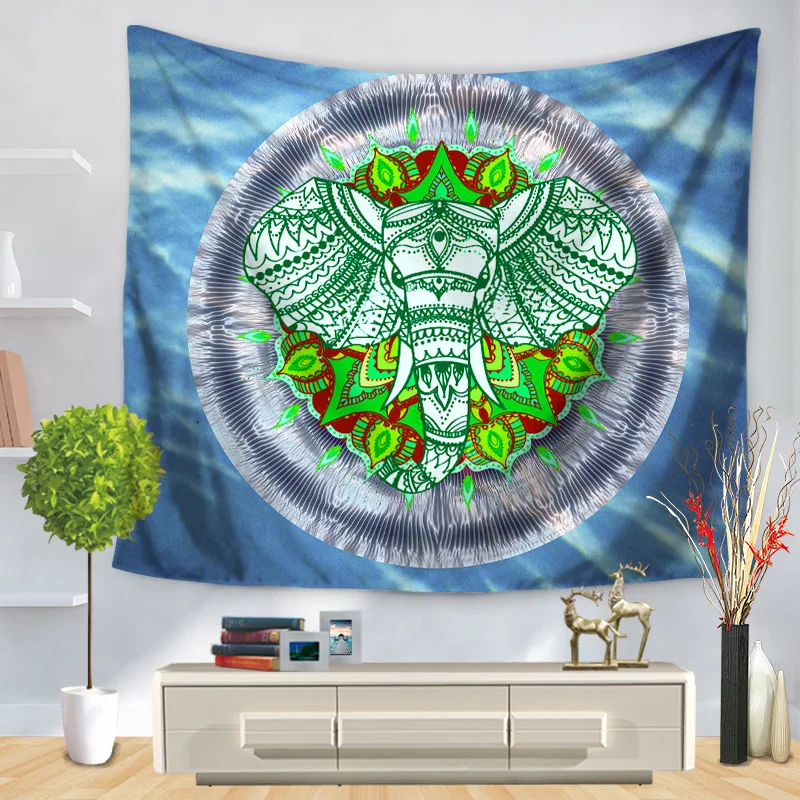 Home Decorative Wall Hanging Carpet Tapestry 130x150cm Rectangle Bedspread Abstract Elephant Painting Pattern GT1168
Home Decorative Wall Hanging Carpet Tapestry 130x150cm Rectangle Bedspread Abstract Elephant Painting Pattern GT1168