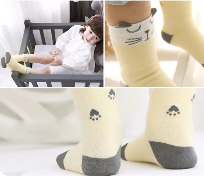 Cartoon Newborn Cotton Sock Cute Fox Cat Animal Printed Anti-slip Knee Socks Kids Baby Unisex Socks
Cartoon Newborn Cotton Sock Cute Fox Cat Animal Printed Anti-slip Knee Socks Kids Baby Unisex Socks