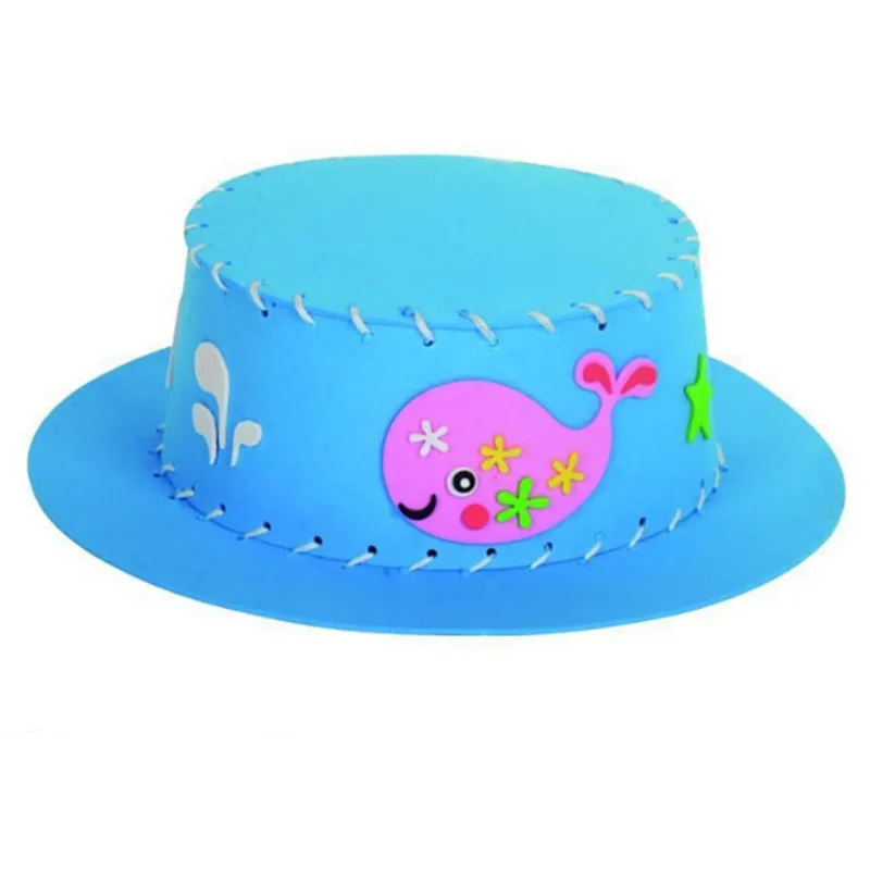 DIY Handmade EVA Hat Multicolored Knitted Cap Kit Kids Craft Educational Toy Children Handmade Handicraft Learning Model
DIY Handmade EVA Hat Multicolored Knitted Cap Kit Kids Craft Educational Toy Children Handmade Handicraft Learning Model