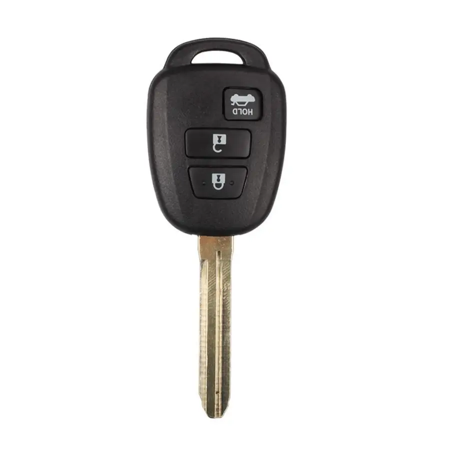Фото Для Toyota дистанционный ключ оболочки 3 кнопки без логотипа 5 шт./лот|key for toyota|3