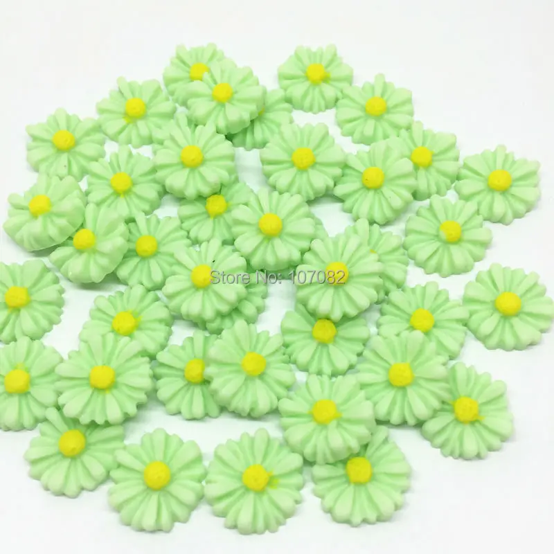 200pcs 13mm Green Daisy Flowers Flatbacks Cabochons Resin Embellishments Baby Crafts Scrapbooking Card Making
200pcs 13mm Green Daisy Flowers Flatbacks Cabochons Resin Embellishments Baby Crafts Scrapbooking Card Making