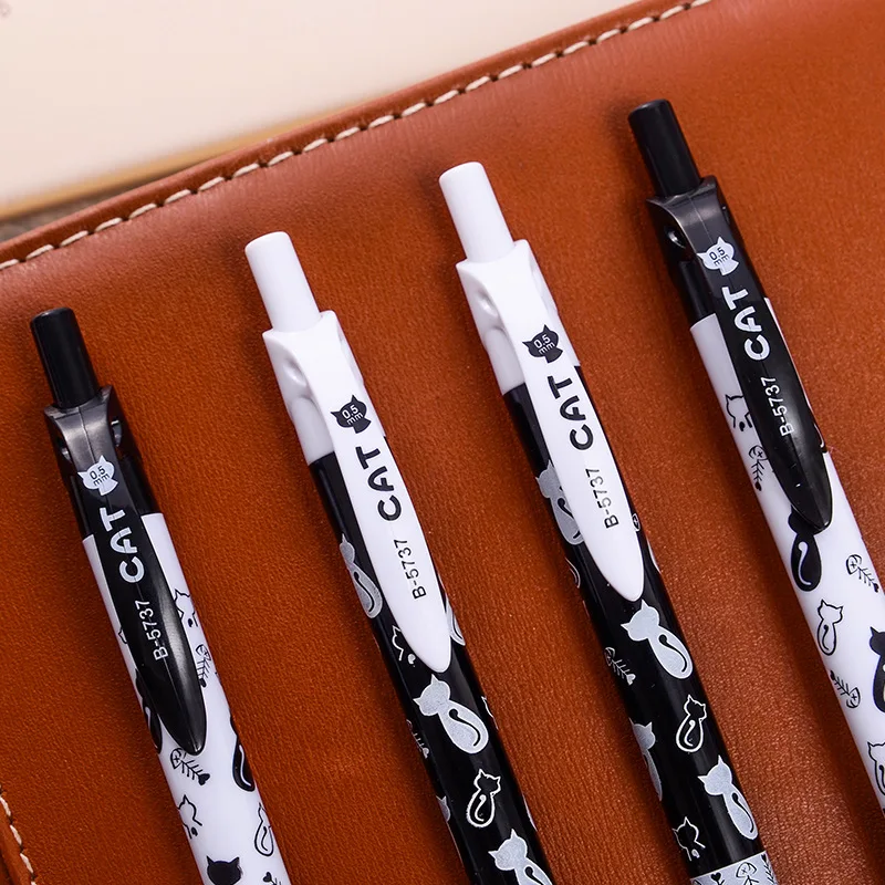 2 pcs/lot Black white Cat Ballpoint Pen Cute Ball Pens for kids Stationery gift Material Escolar office school Writing supplies
2 pcs/lot Black white Cat Ballpoint Pen Cute Ball Pens for kids Stationery gift Material Escolar office school Writing supplies