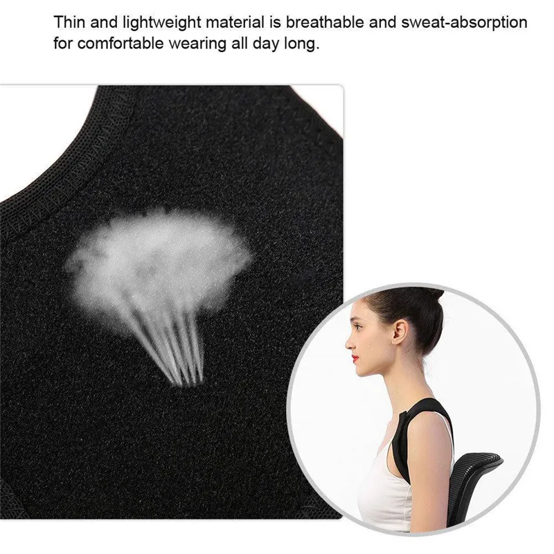 Adjustable Posture Corrector Back Support Shoulder Lumbar Brace Humpback Belt Orthotics Men Women Adult Children Corset Spine
Adjustable Posture Corrector Back Support Shoulder Lumbar Brace Humpback Belt Orthotics Men Women Adult Children Corset Spine