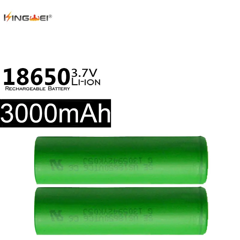 10 Pieces 100% Original 30A Power 3000mAh 18650 Battery 3.7v Rechargeable Li ion Battery for SONY VTC6 for E-Cigarette
10 Pieces 100% Original 30A Power 3000mAh 18650 Battery 3.7v Rechargeable Li ion Battery for SONY VTC6 for E-Cigarette