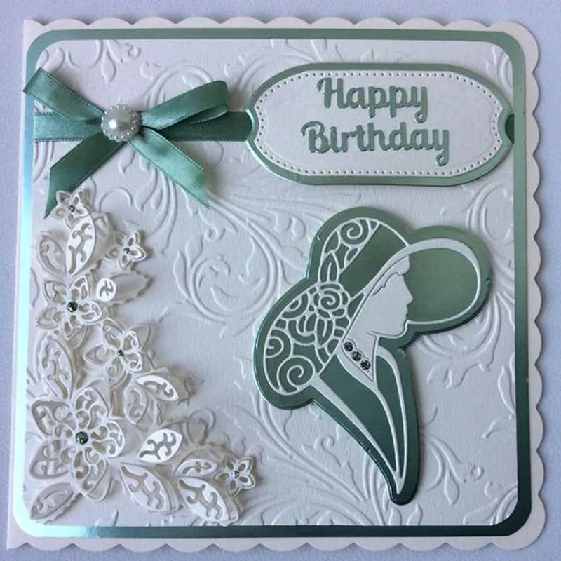 Elegant girl Carbon steel Cutting Dies Stencil Craft for DIY Creative Scrapbook Cut Stamps Dies Embossing Paper birthday card
Elegant girl Carbon steel Cutting Dies Stencil Craft for DIY Creative Scrapbook Cut Stamps Dies Embossing Paper birthday card