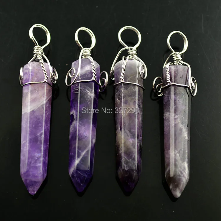 10pcs 60mm Natural Crystal Crystal Pointed Pendant Wire Wrapped Hexagon Pendant For Women Jewelry Making Materials
10pcs 60mm Natural Crystal Crystal Pointed Pendant Wire Wrapped Hexagon Pendant For Women Jewelry Making Materials