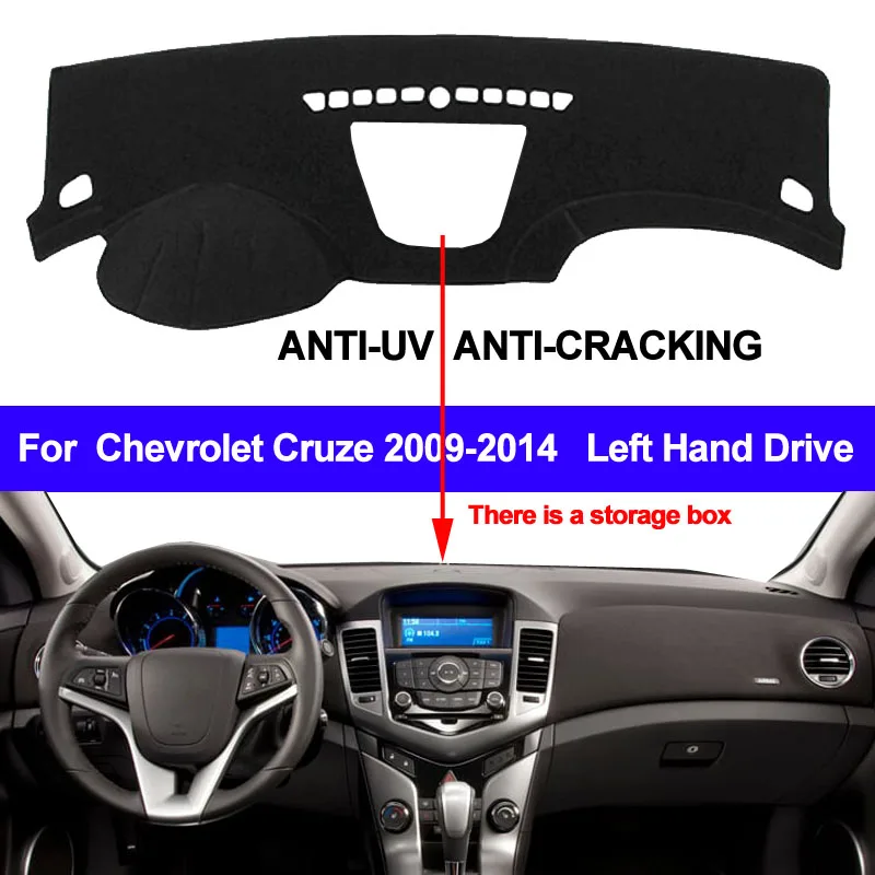 Автомобильный коврик TAIJS для приборной панели Chevrolet Cruze 2009-2013, 2014, с футляром для хранения, нескользящий коврик, ковер, защита от ультрафиолет...
Автомобильный коврик TAIJS для приборной панели Chevrolet Cruze 2009-2013, 2014, с футляром для хранения, нескользящий коврик, ковер, защита от ультрафиолет...