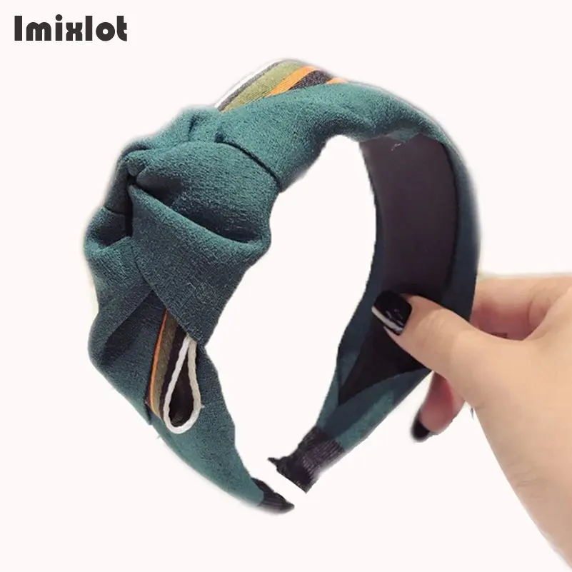 New Fashion Cloth Wide Hairband Head Band Women Hair Hoop Striped Patchwork Big Bow Top Knot Hair Bands Accessories for Girls
New Fashion Cloth Wide Hairband Head Band Women Hair Hoop Striped Patchwork Big Bow Top Knot Hair Bands Accessories for Girls