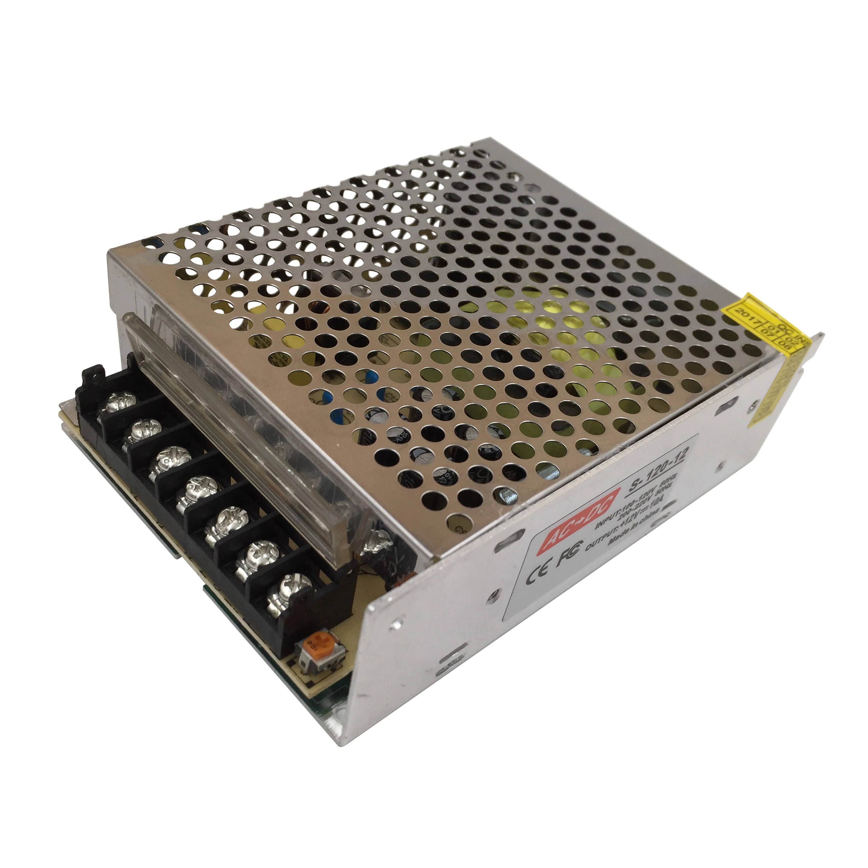 Lighting Transformers DC 12V output 10A AC to DC Switching Power Supply AC 220V 110V 120W PWM LED Driver Adapter for LED Strip
Lighting Transformers DC 12V output 10A AC to DC Switching Power Supply AC 220V 110V 120W PWM LED Driver Adapter for LED Strip