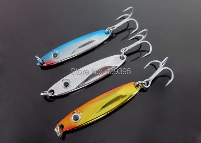 10pcs 6g/11g/15g/20g Metal fishing spoon Fishing Lure mixed 3 colors Heavy sea fishing lure Free shipping
10pcs 6g/11g/15g/20g Metal fishing spoon Fishing Lure mixed 3 colors Heavy sea fishing lure Free shipping