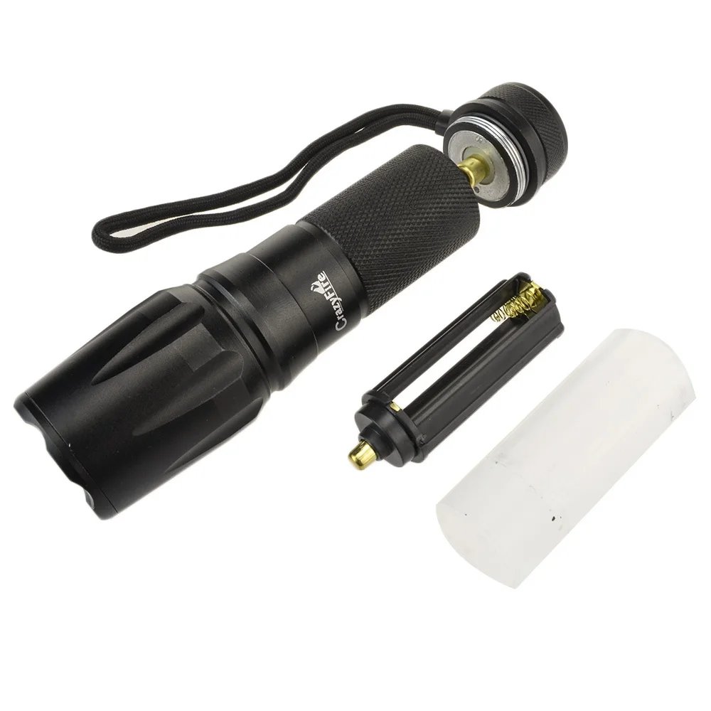 600Lumen Led CREE LED Blub Hunting Flashlight Torch Zoomable Light+18650 Rechargeable Battery+Charger White/Green/Red/Blue
600Lumen Led CREE LED Blub Hunting Flashlight Torch Zoomable Light+18650 Rechargeable Battery+Charger White/Green/Red/Blue