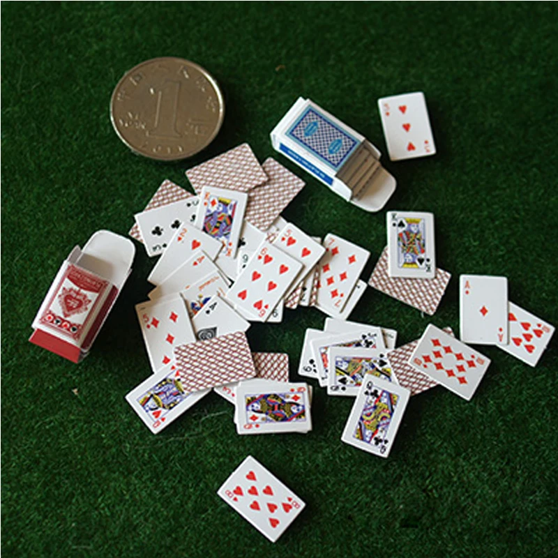 G05-X301 children baby gift Toy 1:12 Dollhouse mini Furniture Miniature Poker Solitaire 1 set
G05-X301 children baby gift Toy 1:12 Dollhouse mini Furniture Miniature Poker Solitaire 1 set