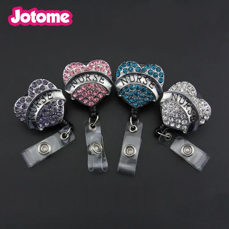 10 pieces/lot free shipping mix colour heart shape retractable nurse ID badge reel
10 pieces/lot free shipping mix colour heart shape retractable nurse ID badge reel