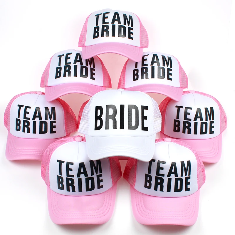 Top selling BRIDE printing baseball cap for wedding party TEAM BRIDE snapback hat for women female casual hats wholesale
Top selling BRIDE printing baseball cap for wedding party TEAM BRIDE snapback hat for women female casual hats wholesale