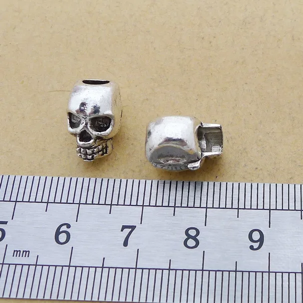 100pcs skull beads 9*12mm Antique silver Handmade Jewelry findings Making DIY Supplies European Alloy accessories Hot
100pcs skull beads 9*12mm Antique silver Handmade Jewelry findings Making DIY Supplies European Alloy accessories Hot
