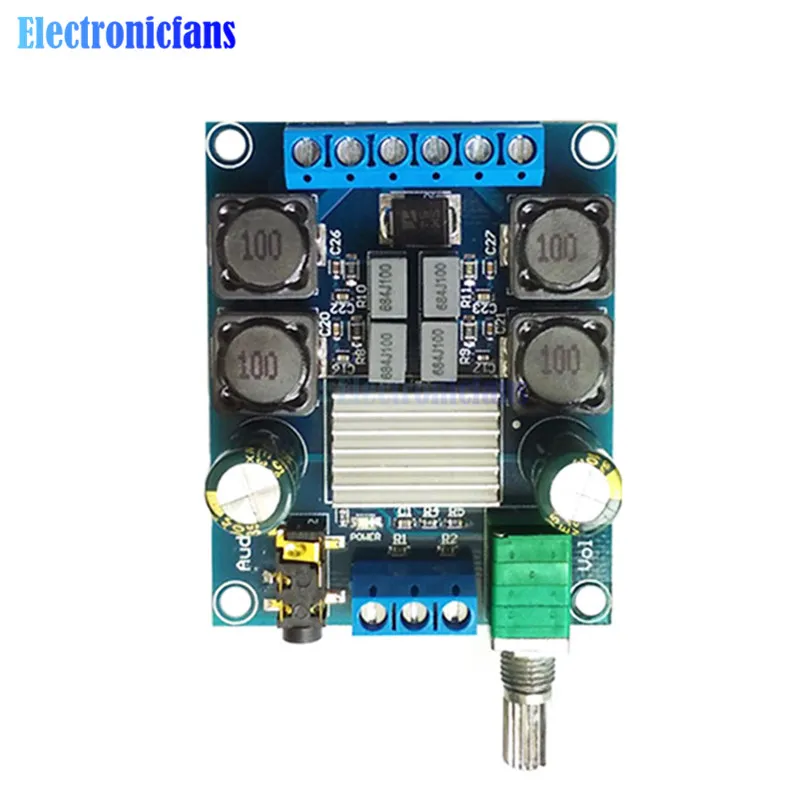 TPA3116D2 50WX2 двухканальный DC 4,5-27V TPA3116 D2 цифровой усилитель мощности, плата модуля, двухканальный стерео, высокая эффективность
TPA3116D2 50WX2 двухканальный DC 4,5-27V TPA3116 D2 цифровой усилитель мощности, плата модуля, двухканальный стерео, высокая эффективность