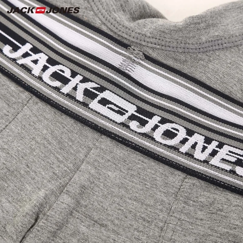 JackJones мужские эластичные шорты Боксеры Мужское нижнее белье 3-pack однотонная