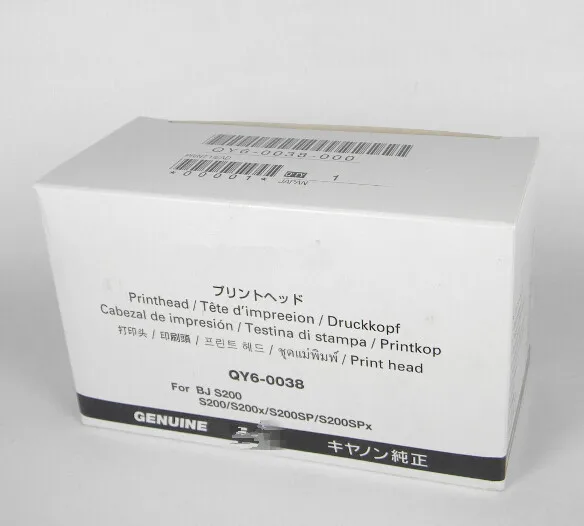 Оригинальный Новый QY6-0038 QY6-0038-000 печатающей головки принтера для Canon S200 S200X S200SP S200SPX Запчасти для принтера
Оригинальный Новый QY6-0038 QY6-0038-000 печатающей головки принтера для Canon S200 S200X S200SP S200SPX Запчасти для принтера