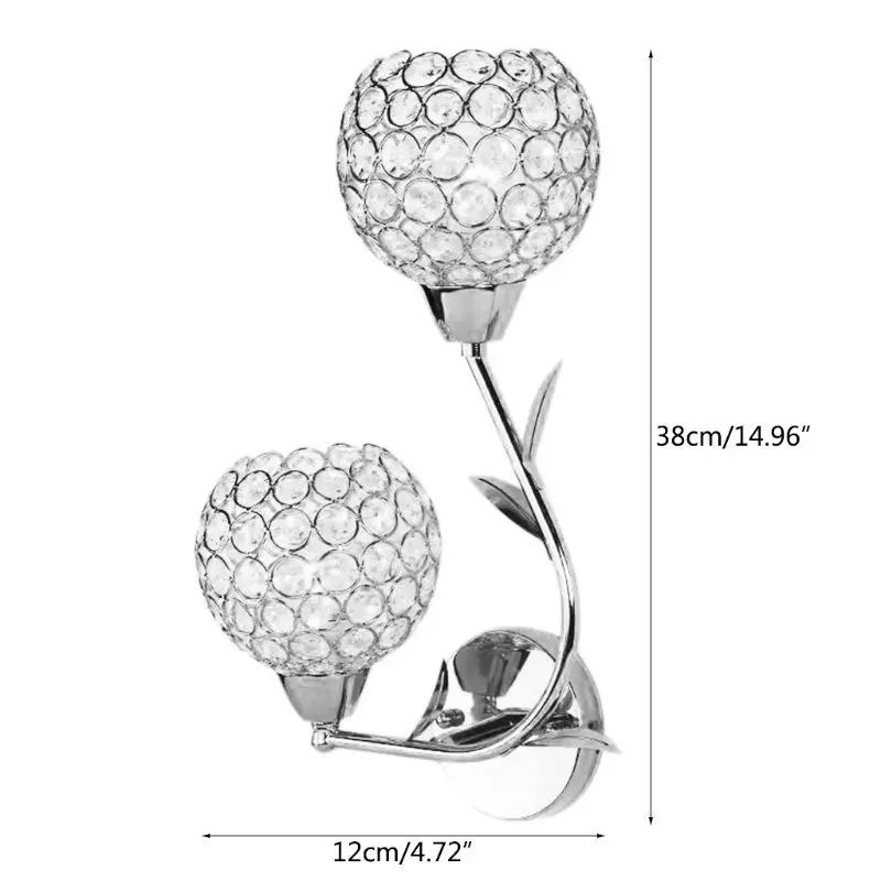 AC85-285V E27 Creative Crystal LED Wall Light Decorative Lighting Sconce Modern Wall Lamp
AC85-285V E27 Creative Crystal LED Wall Light Decorative Lighting Sconce Modern Wall Lamp