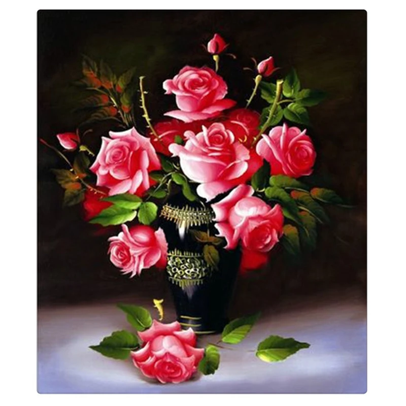 DIY Diamond Embroidery roses 5D Diamond Painting Cross Stitch Mosaic Pattern Full Square Rhinestone Home Decor
DIY Diamond Embroidery roses 5D Diamond Painting Cross Stitch Mosaic Pattern Full Square Rhinestone Home Decor