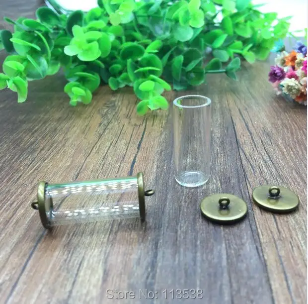 5sets/lot 28*12mm tube glass globe antique bronze color button base setting set glass bottle jewelry diy funny vials pendant
5sets/lot 28*12mm tube glass globe antique bronze color button base setting set glass bottle jewelry diy funny vials pendant