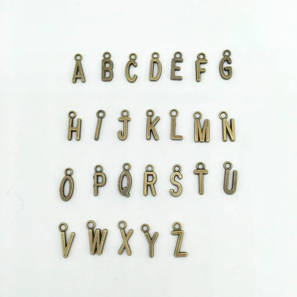 52 pcs 3 color letter A-Z charm letter pandents for Jewelry Making DIY necklace earring bracelet
52 pcs 3 color letter A-Z charm letter pandents for Jewelry Making DIY necklace earring bracelet