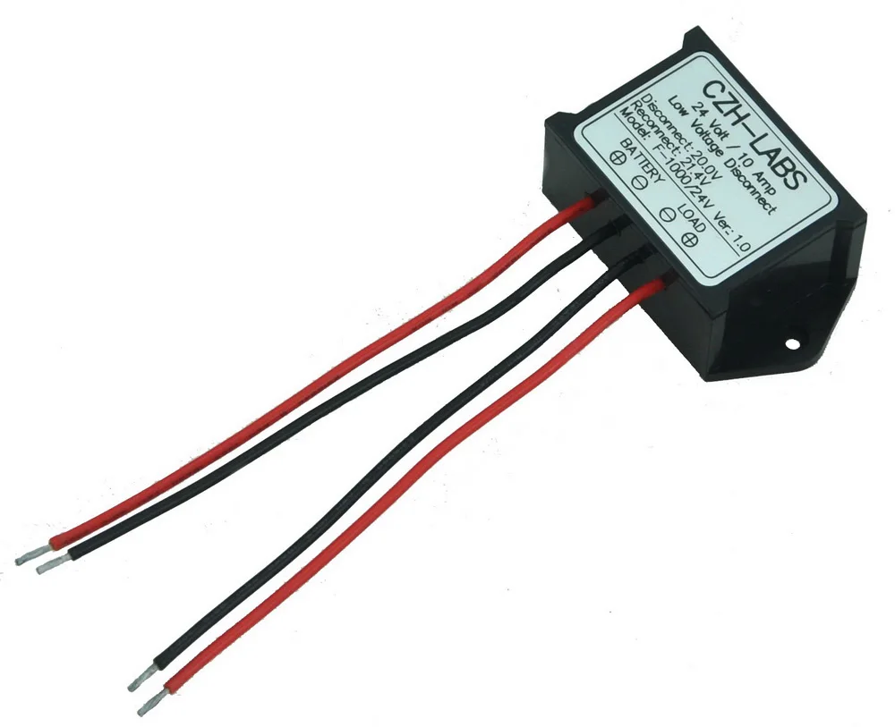 Низковольтный модуль разъединения LVD 24V 10A защита/продление срока службы батареи.