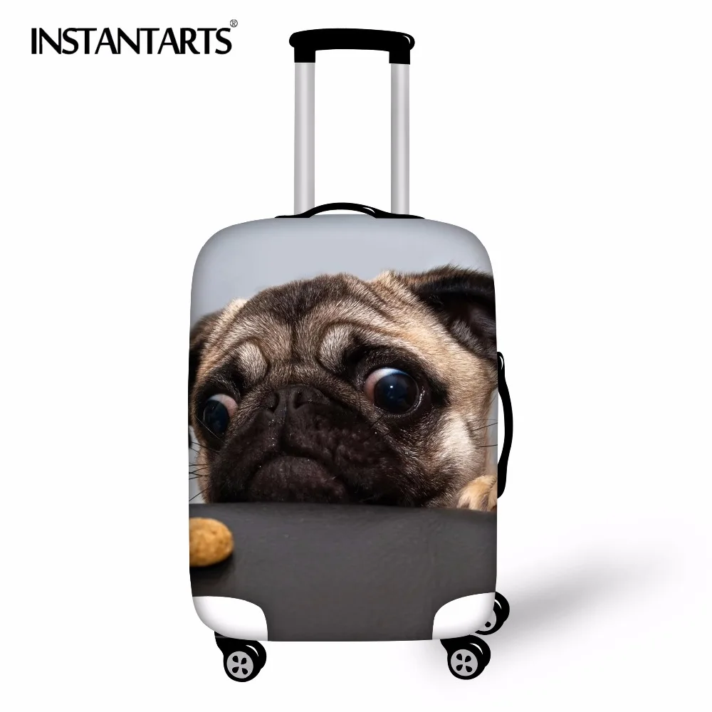 INSTANTARTS Cute Pug Dog Luggage Protect Cover Travel Suitcase Elastic Bag Covers Pet Dog Print School Trolley Covers for 18-30
INSTANTARTS Cute Pug Dog Luggage Protect Cover Travel Suitcase Elastic Bag Covers Pet Dog Print School Trolley Covers for 18-30