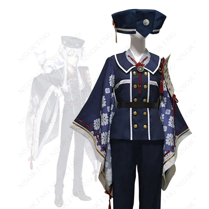 

Anime Touken Ranbu Online hakusan yoshimitsu Cosplay Costume Custom made