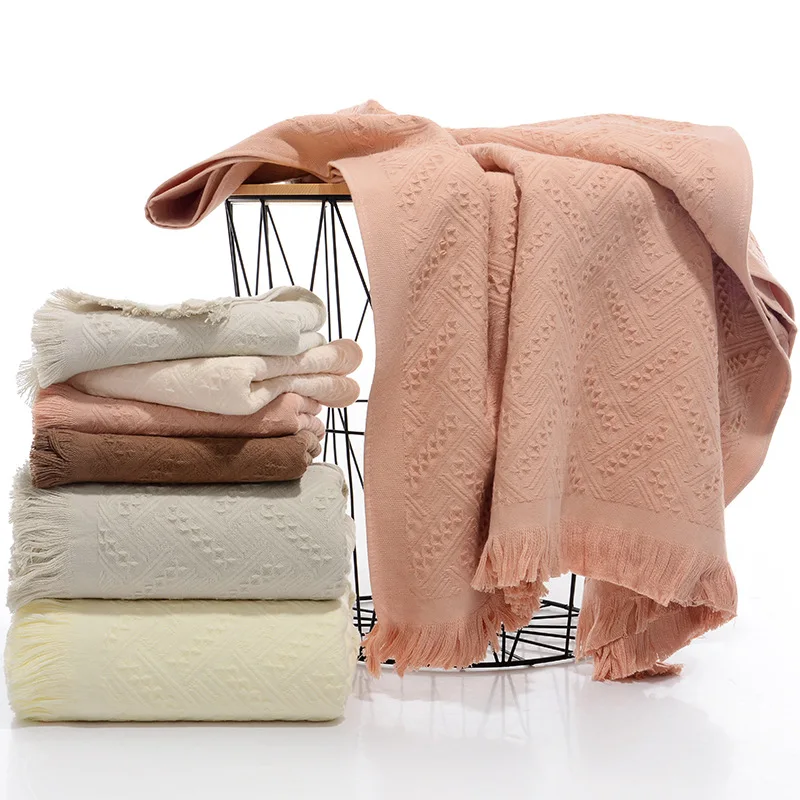Plaid 33*73cm Face Towel 70*140cm Bath Towels adults Big Beach Towel with Tassel Large Sunscreen Shawl Yoga Mat 2 sizes
Plaid 33*73cm Face Towel 70*140cm Bath Towels adults Big Beach Towel with Tassel Large Sunscreen Shawl Yoga Mat 2 sizes