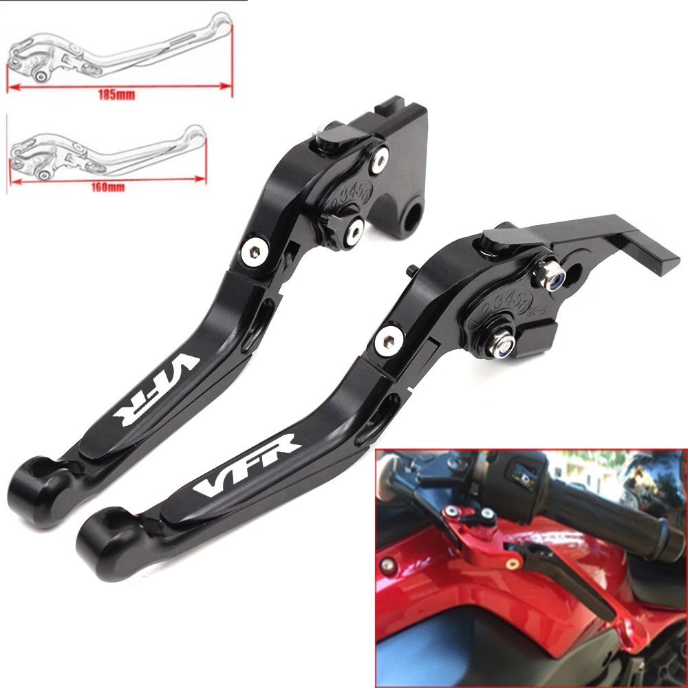 Motorcycle CNC Adjustable Foldable brake Clutch Levers for Honda VFR800X 2011 2012 2013 with Logo (VFR)
Motorcycle CNC Adjustable Foldable brake Clutch Levers for Honda VFR800X 2011 2012 2013 with Logo (VFR)