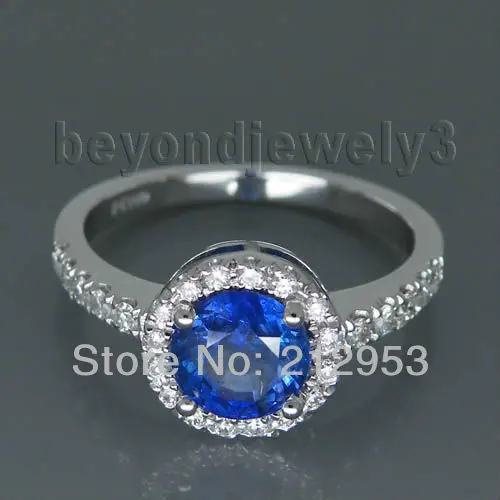 Vintage Round 6.5mm Platinum PT900 Natural Sapphire Jewelry Ring, Diamond Blue Sapphire Engagement Ring For Sale WU025
Vintage Round 6.5mm Platinum PT900 Natural Sapphire Jewelry Ring, Diamond Blue Sapphire Engagement Ring For Sale WU025